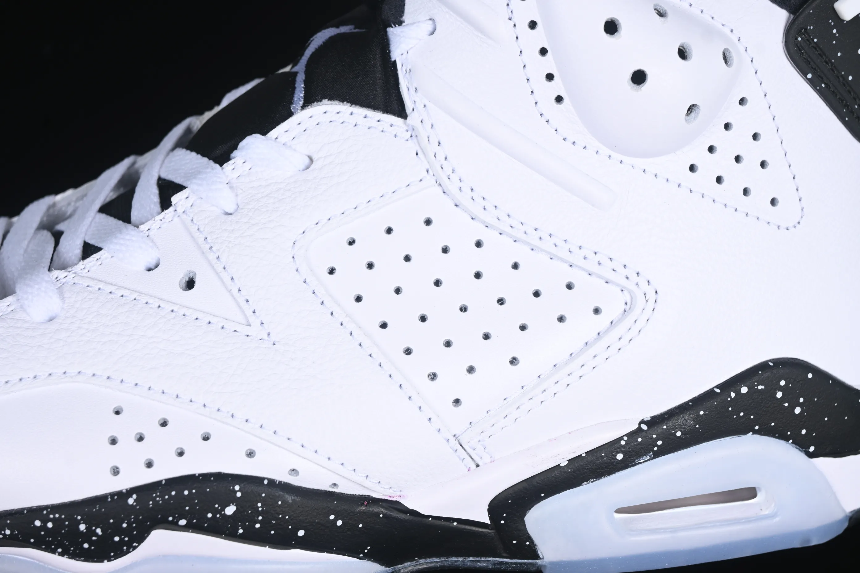 All categories Air Jordan Jordan series basketball shoes Air Jordan 6 Air Jordan 6 Retro "White And Black" AJ6 Joe 6 classic white and black CT8529-112